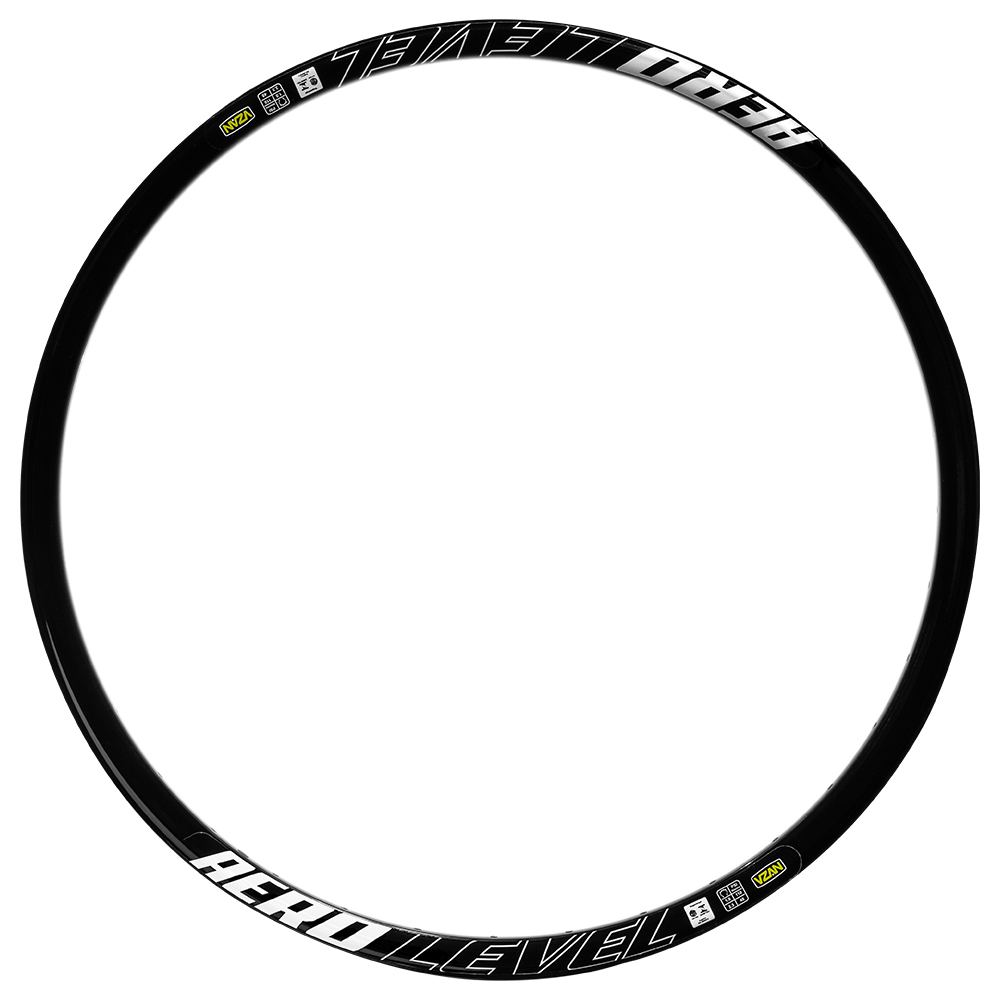Aro 27,5 Vzan Level 36 Furos Preto para freio Disco