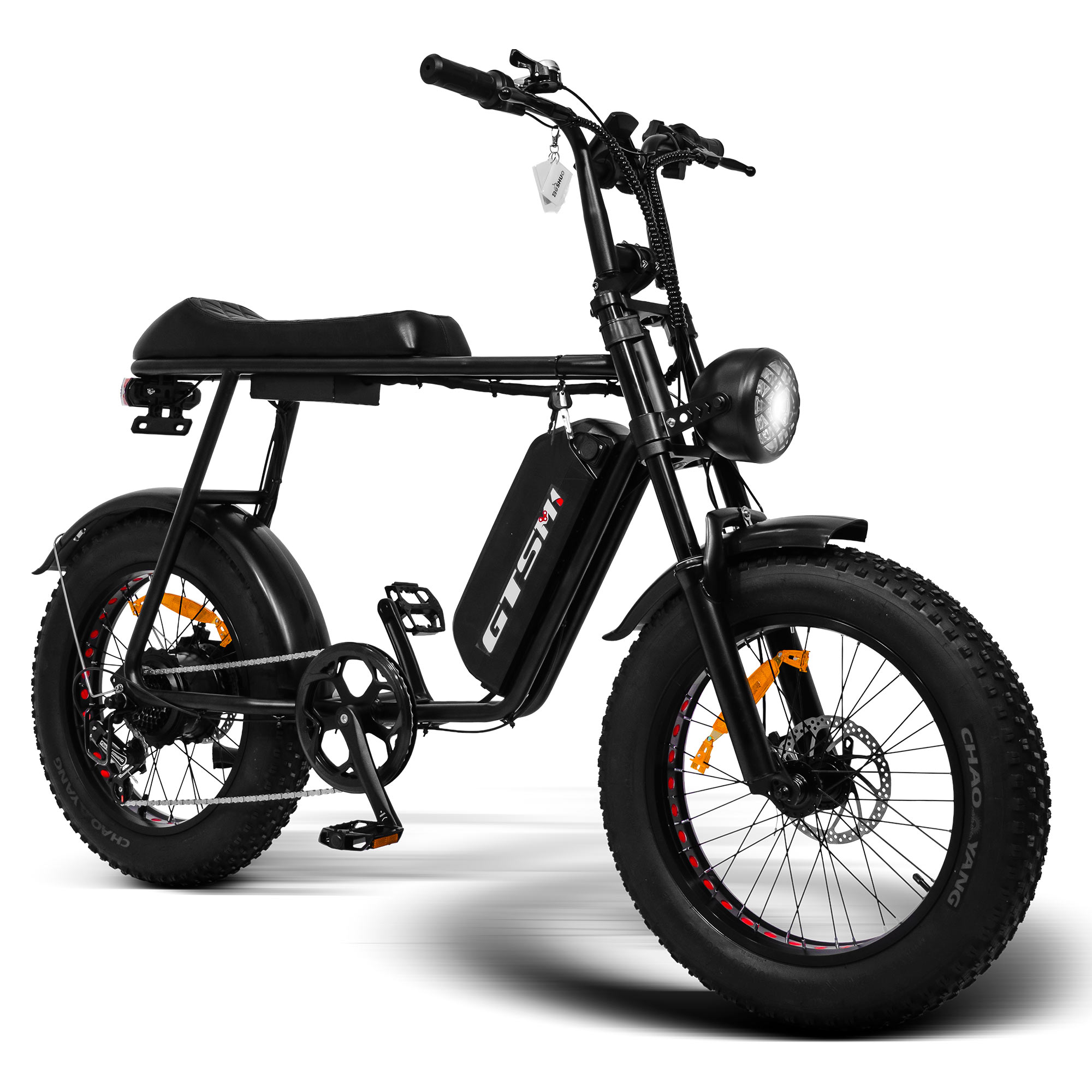 Bicicleta Elétrica 750w 48v GTS V8D S7 com Pneus Off-Road e Assento Confortável