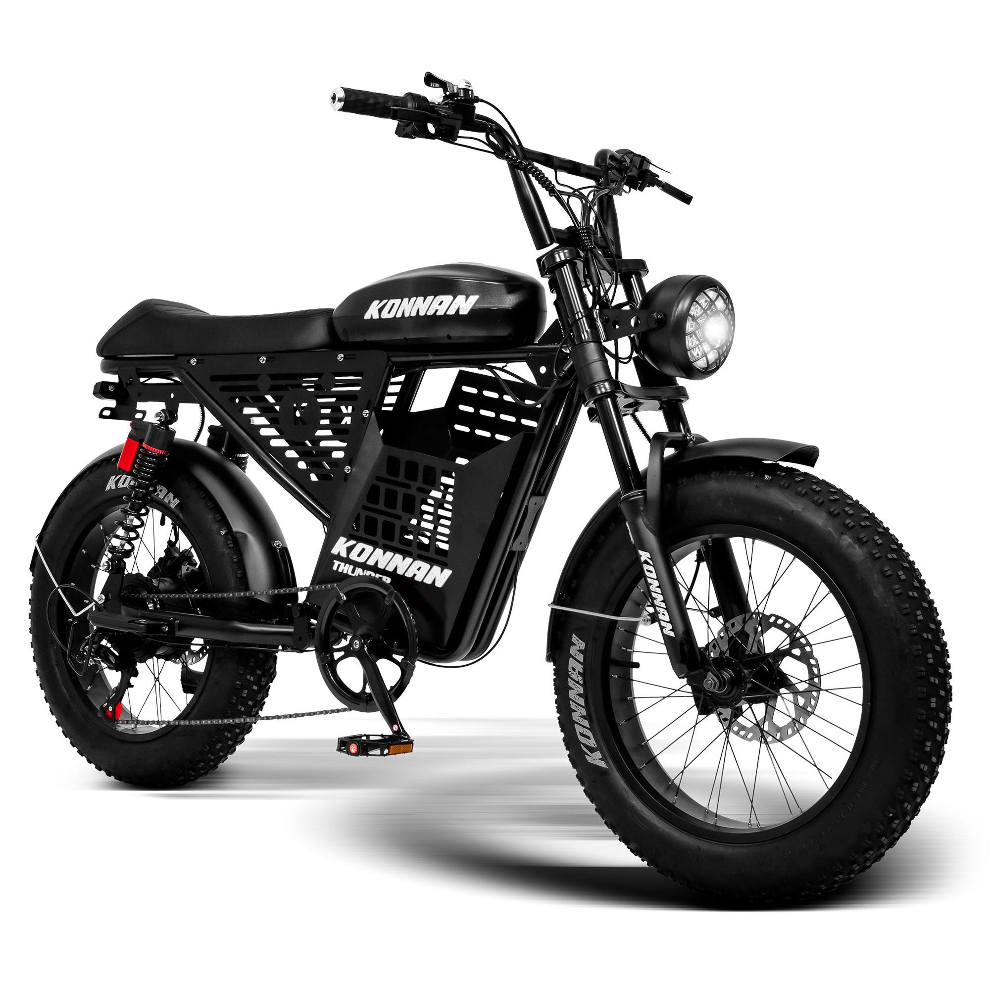 Bicicleta Elétrica Konnan 750W com Acelerador Thunder 48V 18,2Ah - Alta Potência e Autonomia
