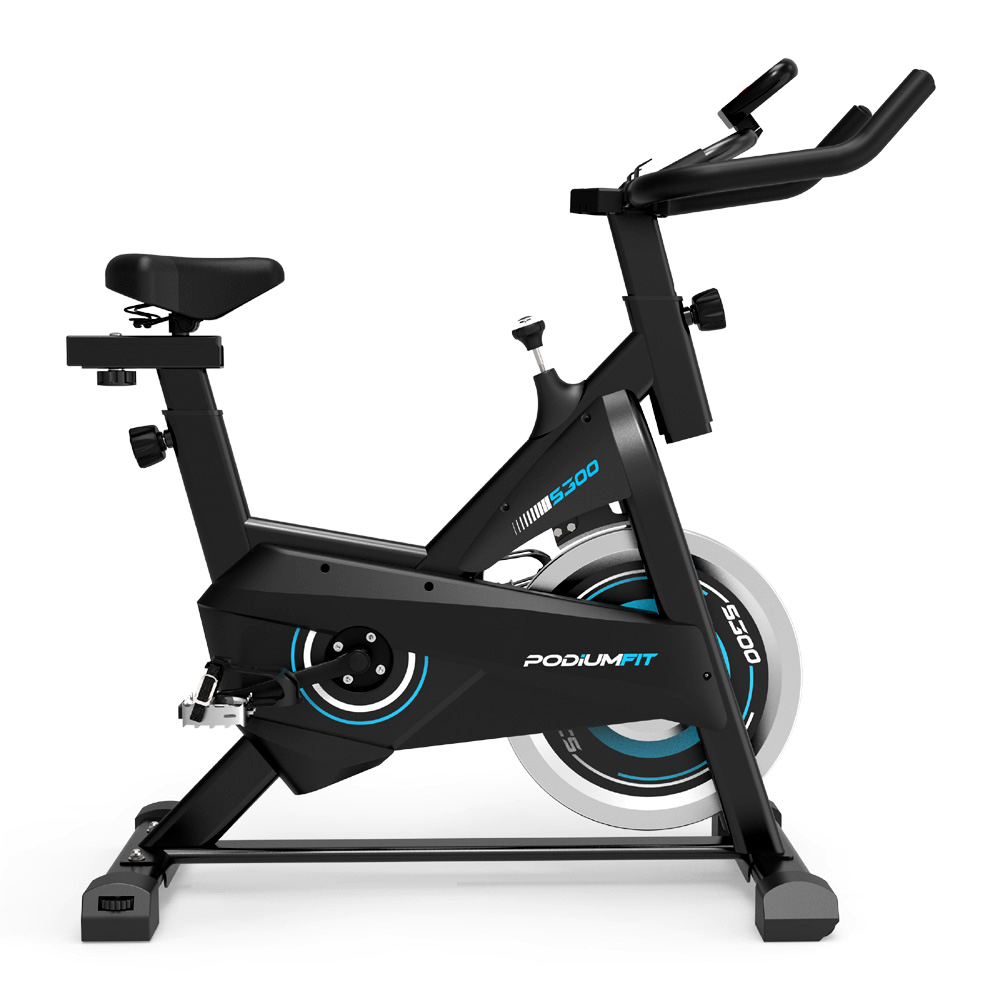 Bicicleta Ergométrica Spinning PodiumFit S300 [A Original] Roda 8kg - Silenciosa