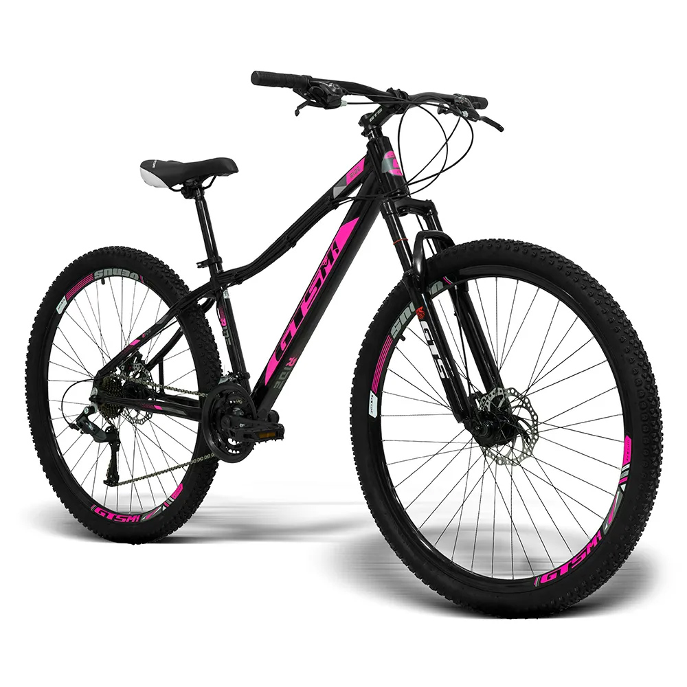 Bicicleta Feminina GTS Aro 29 Freio a Disco Câmbio GTSM1 MX8 24 Marchas e Amortecedor| GTS M1 Ride Feminina