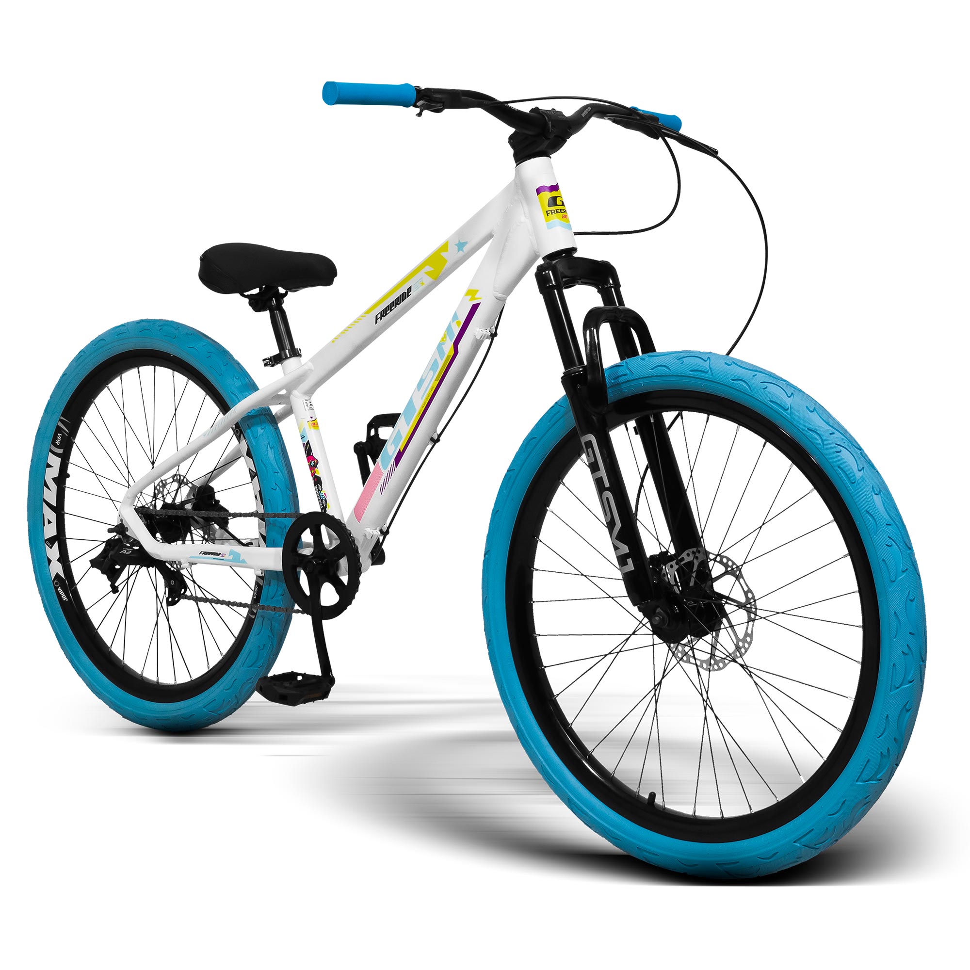 Bicicleta Freeride GTS Aro 26 Freio Hidráulico 1 Marcha | Gtsm1 Freeride Maxx Grau