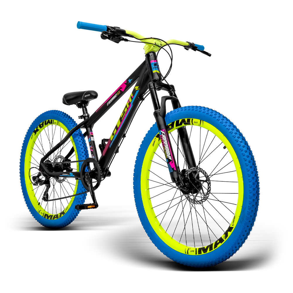 Bicicleta Freeride GTS Aro 26 Freio Hidráulico 7 Marchas | Gtsm1 Freeride