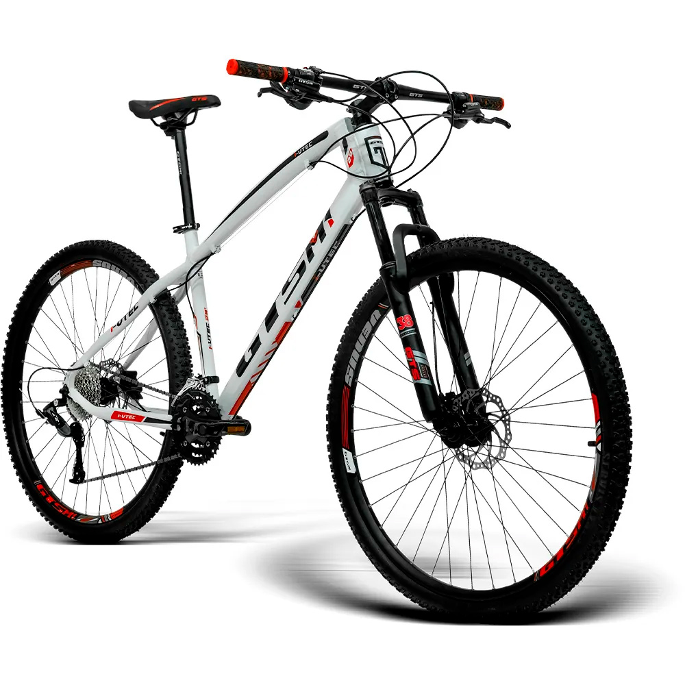 Bicicleta GTS Aro 29 Freio a Disco Hidráulico Câmbio 27 Marchas e Suspensão com Trava | GTS M1 I-Vtec Absolute EL