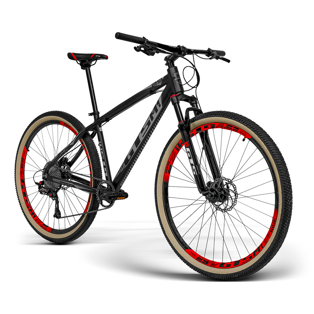 Bicicleta GTS Aro 29 Freio a Disco Hidráulico Câmbio CRX 1x11 Marchas e Amortecedor com trava no Ombro| GTS M1 Advanced 1x11