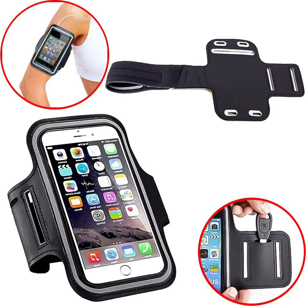 Braçadeira Para Celular Preto