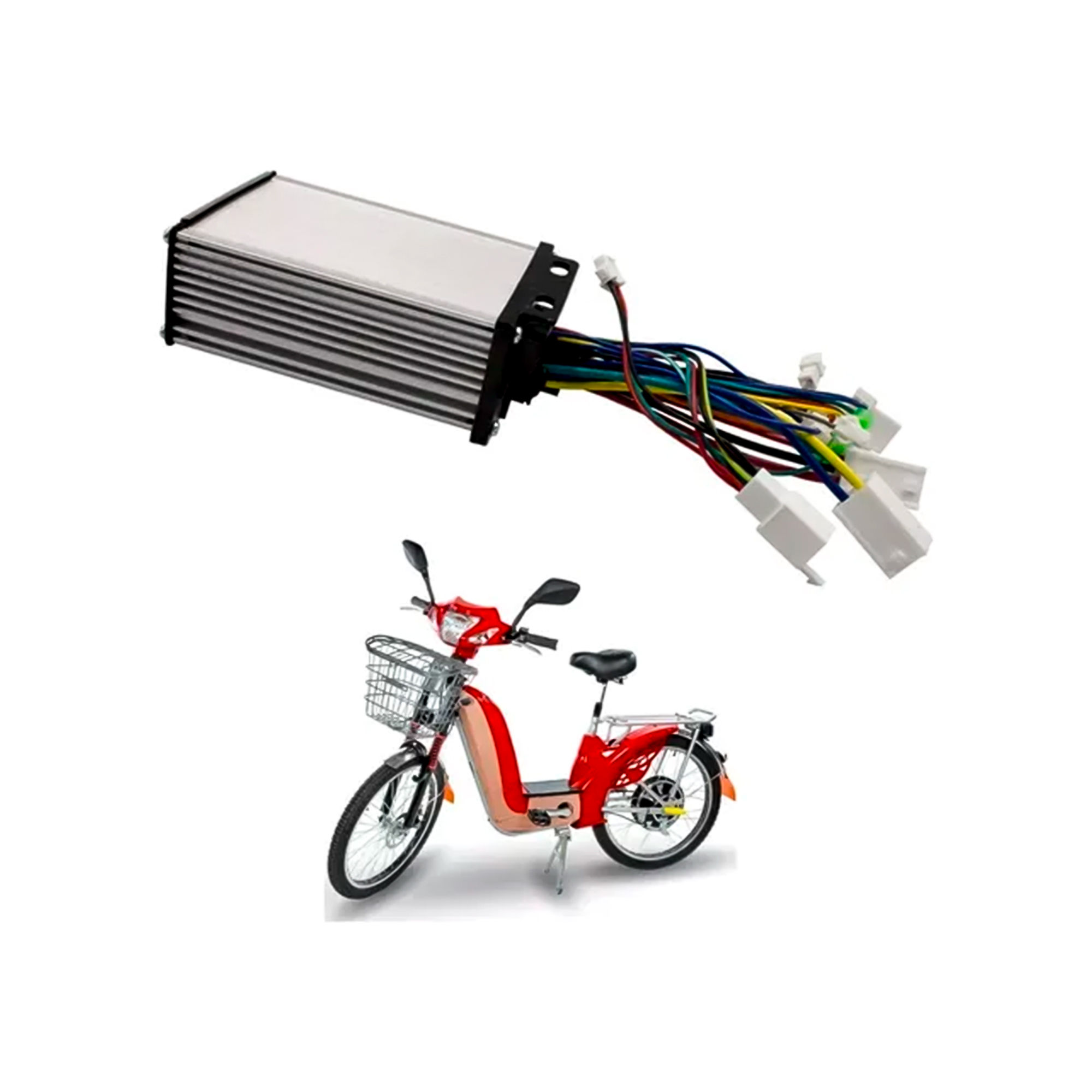 Controlador para Bicicleta Elétrica Souza 350W | Peça Original