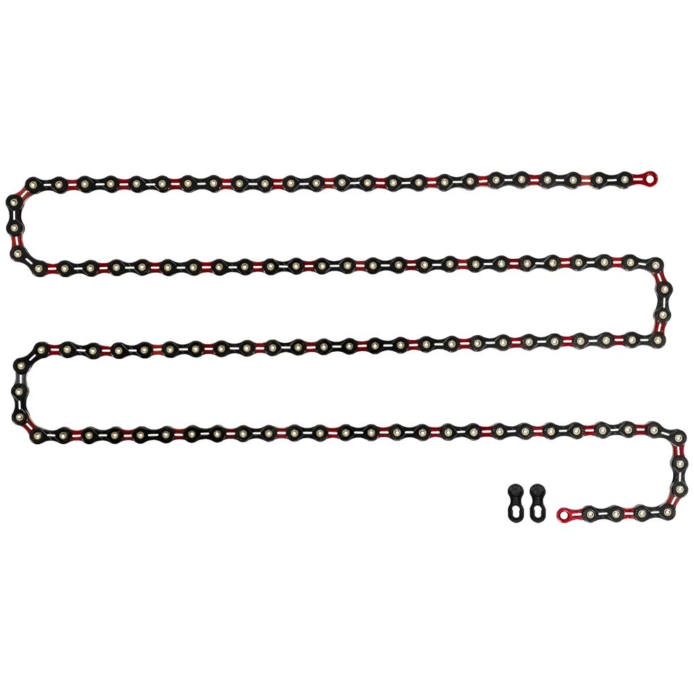 Corrente Sumc preto e vermelho 116L 11v com embalagem