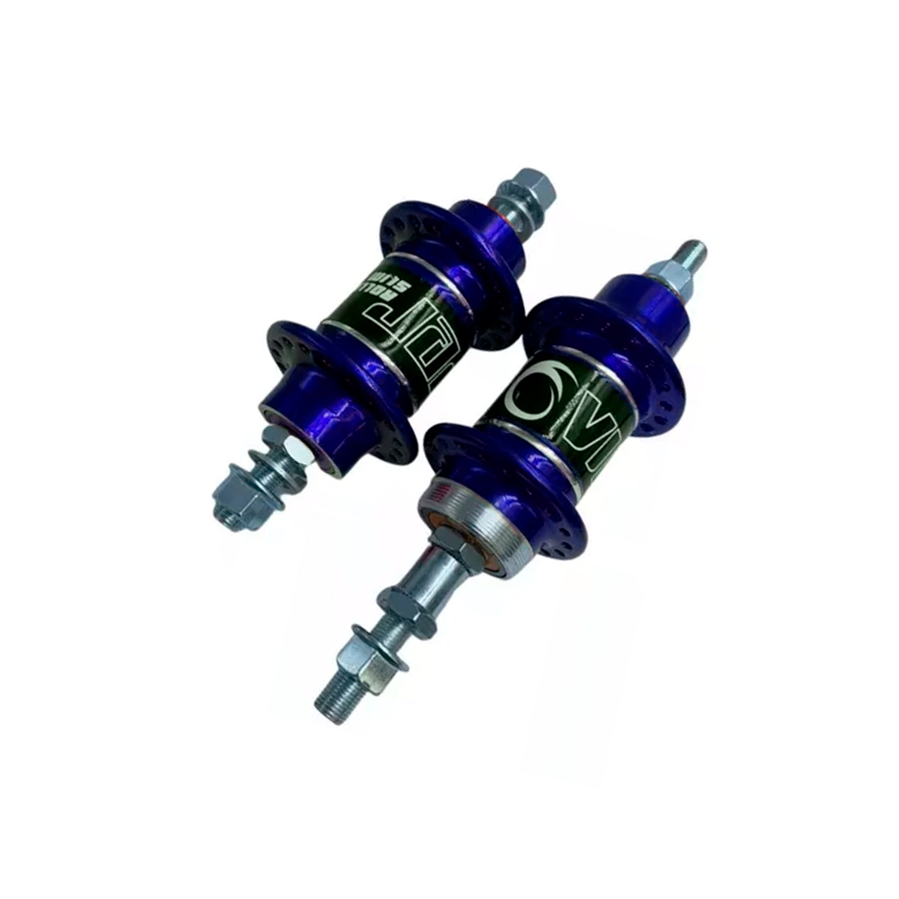 Cubo Rolamentado 36 Furos Viper Rolling Slim Aluminio Preto Rosca V-brake