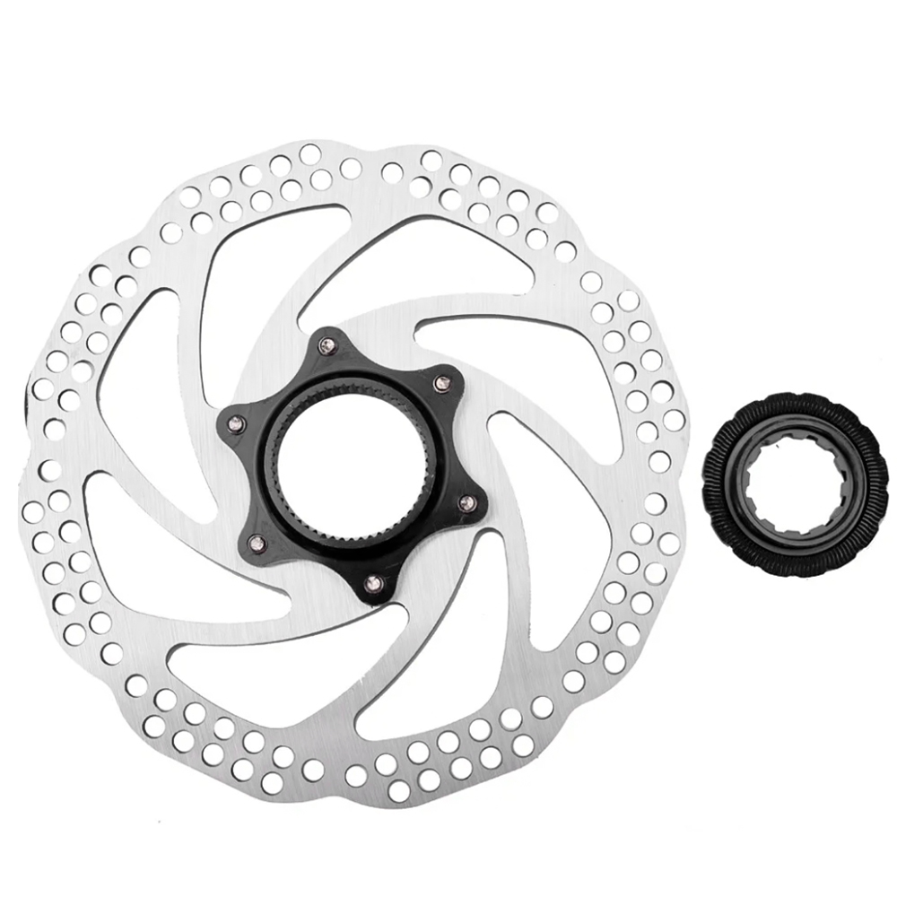 Disco Rotor de freio 160mm com adaptador Center lock para cubo shimano