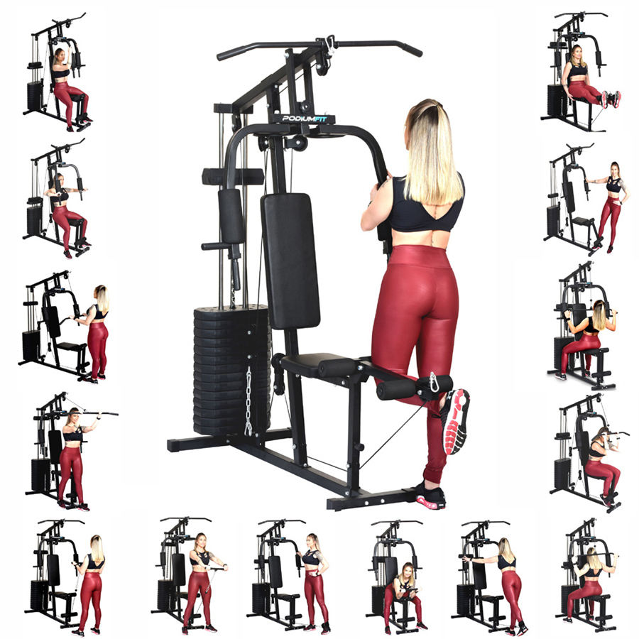 Estação De Musculação Academia Podiumfit Me200 - 65kg