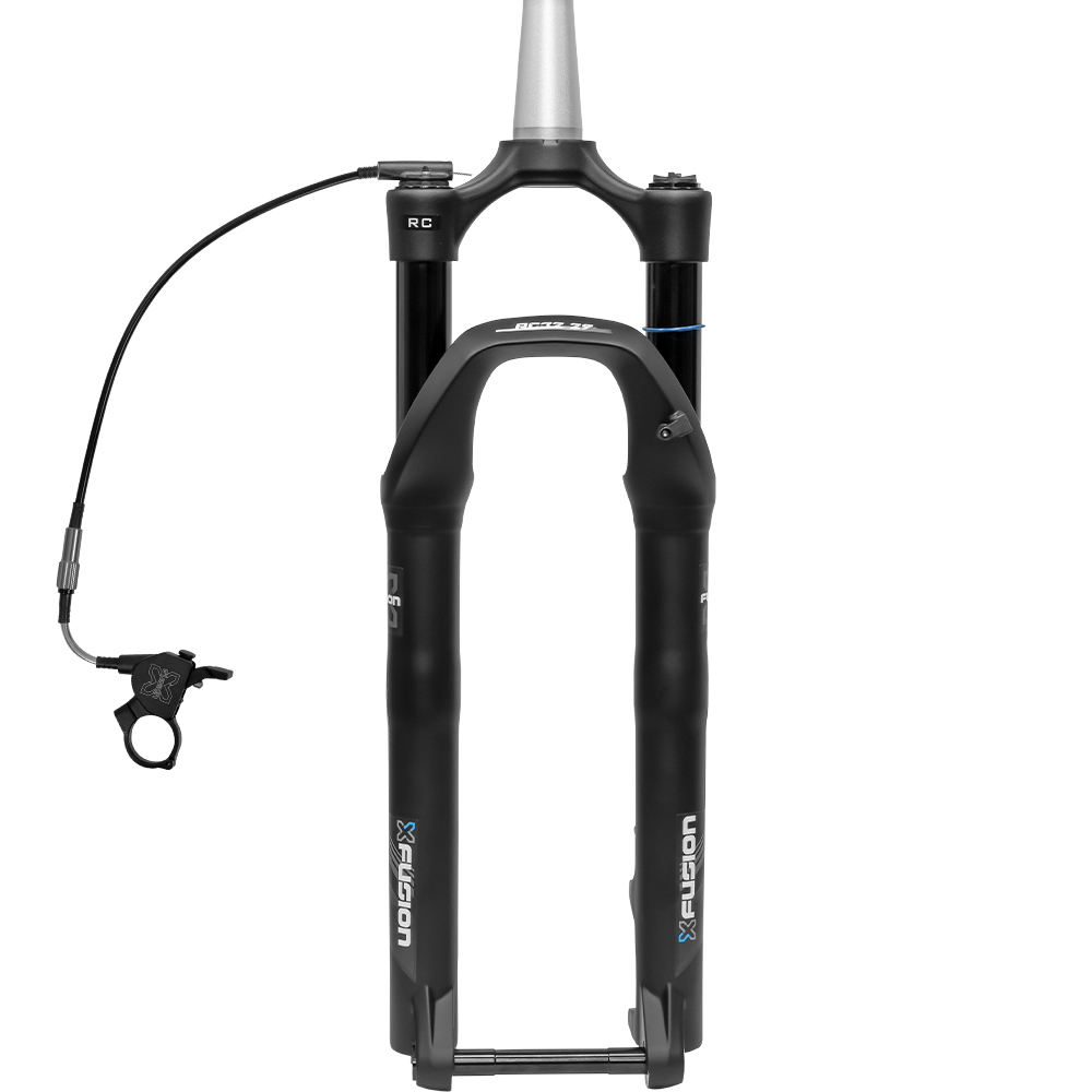Garfo Suspensão aro 29 100mm X Fusion RC32 Trava no Guidão Eixo Boost Tapared
