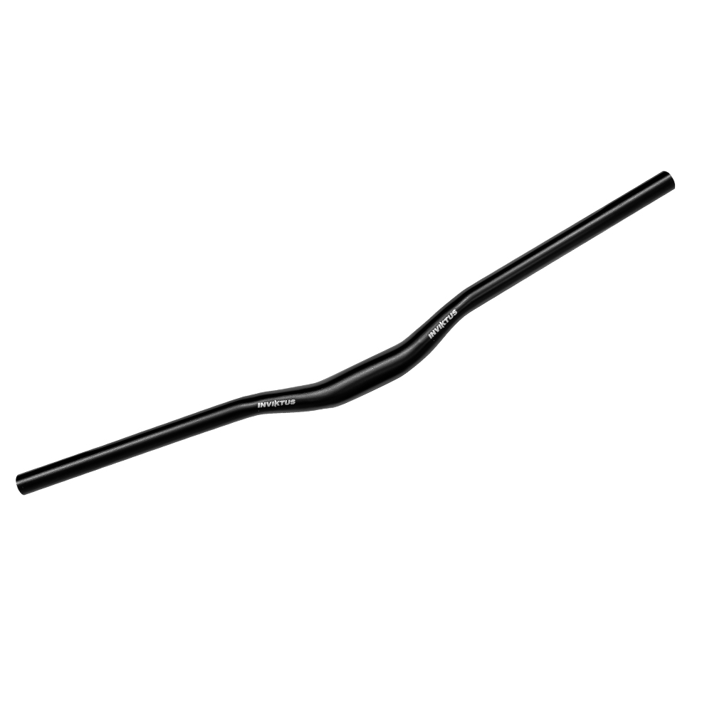 Guidão GTSM1 31.8 Steel Curvo Preto