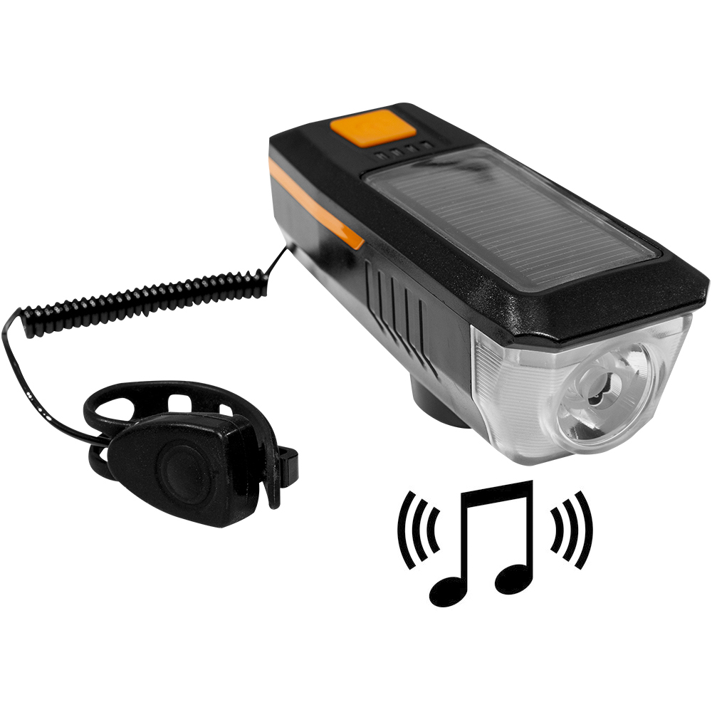 Lanterna Led com Buzina carregamento solar ou USB CL-17