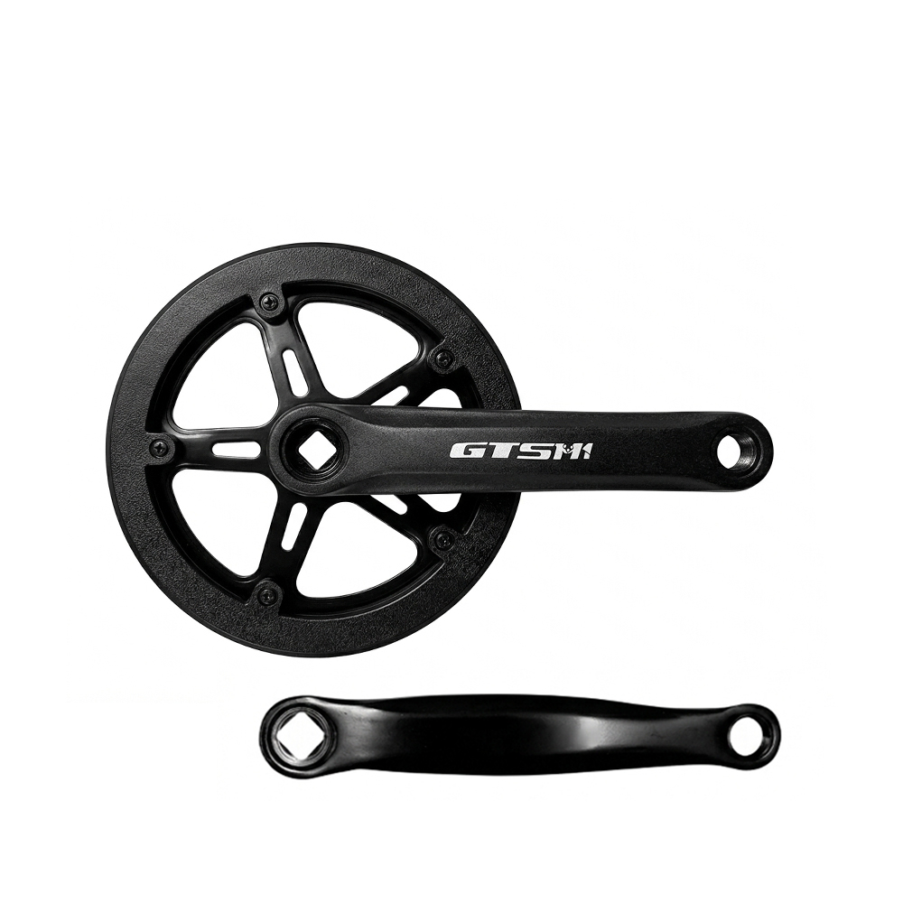 Pedivela coroa única 38 dentes Steel com capa protetora para bicicletas