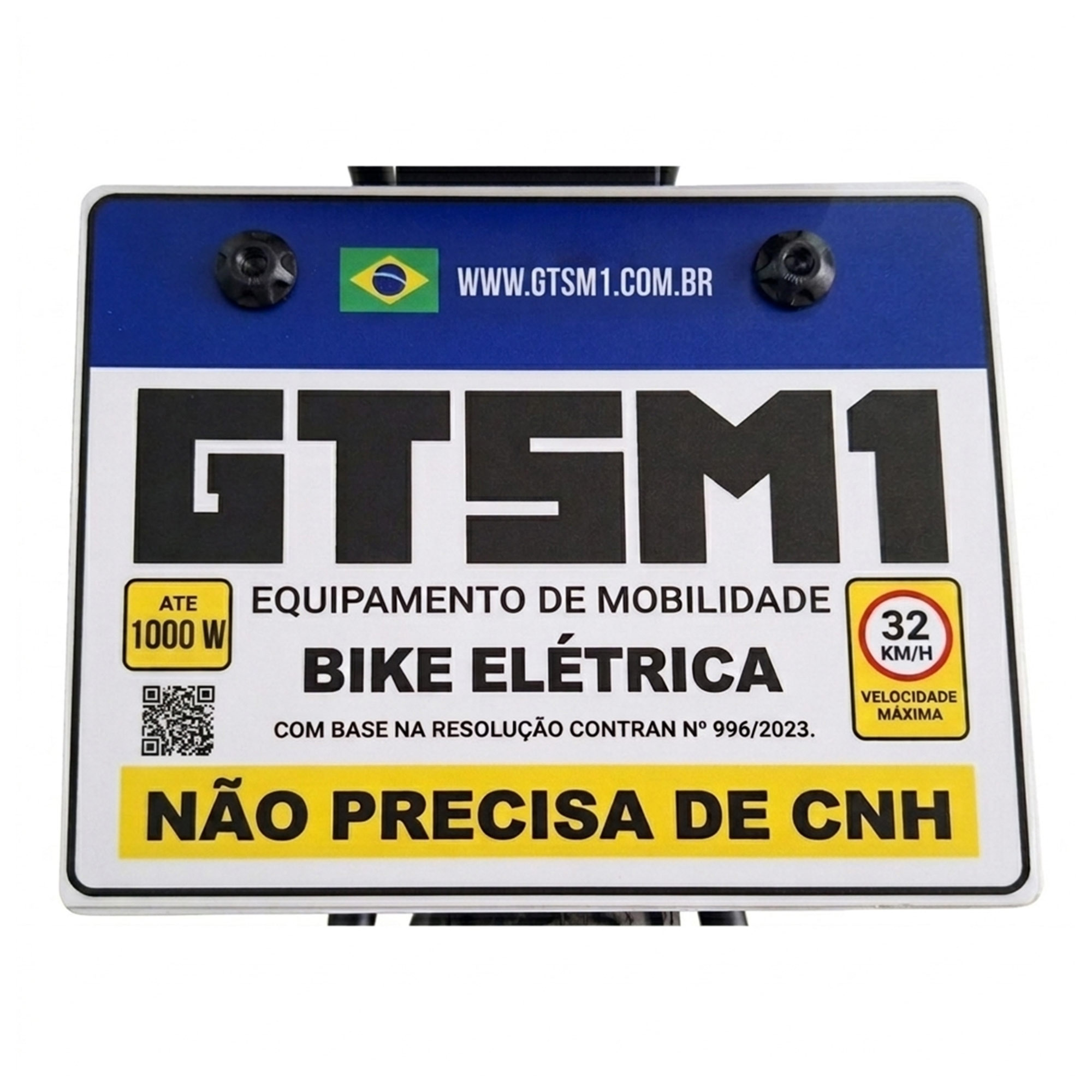 Placa E-bike GTSM1 Trânsito