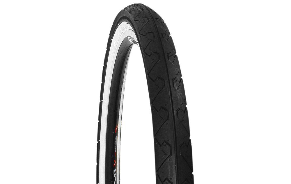 Pneu 26 x 1.95 Kenda  Slick com faixa branca