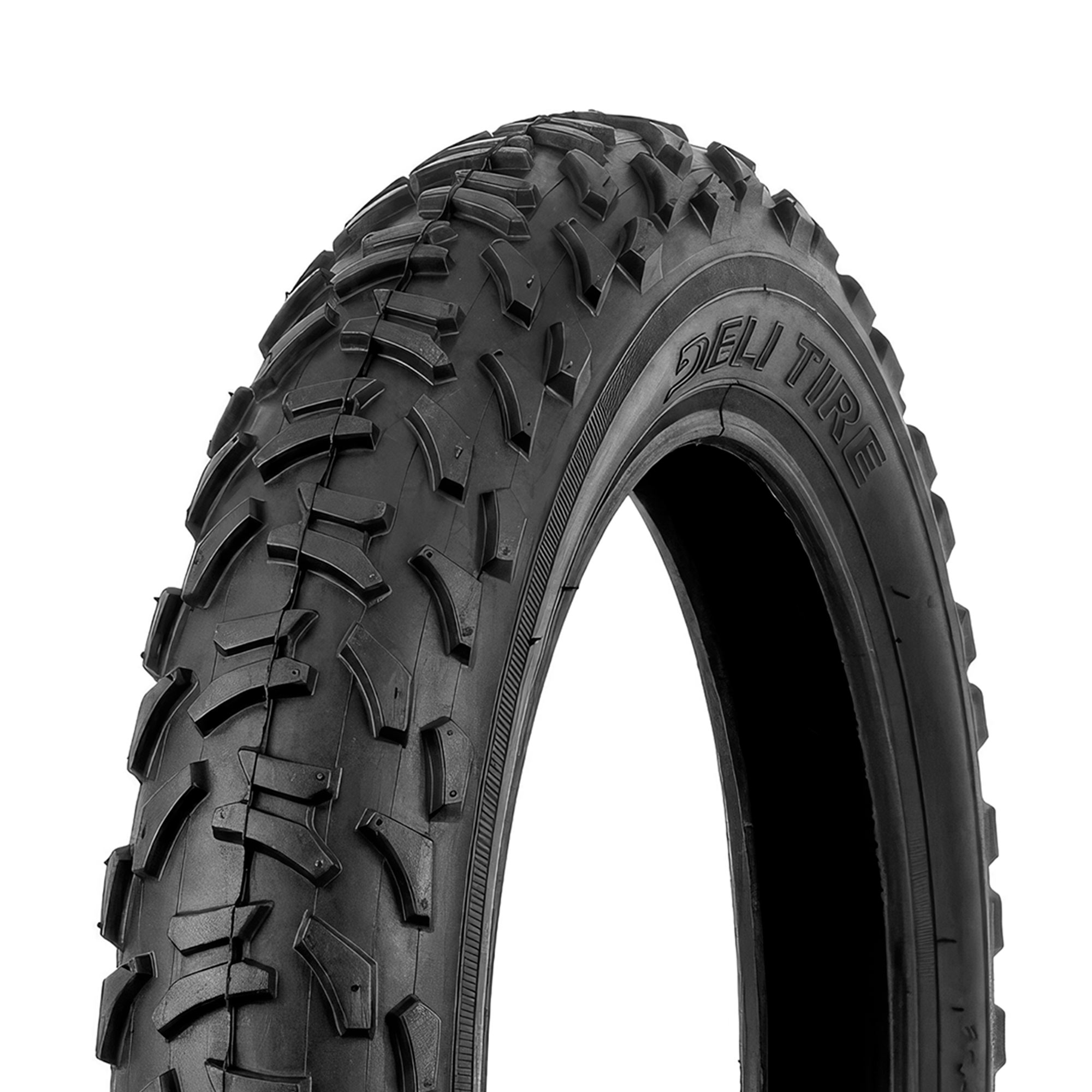 Pneu Aro 16 Deli Tire 16x2.125 com Cravo Alto para Trilha e Off-Road